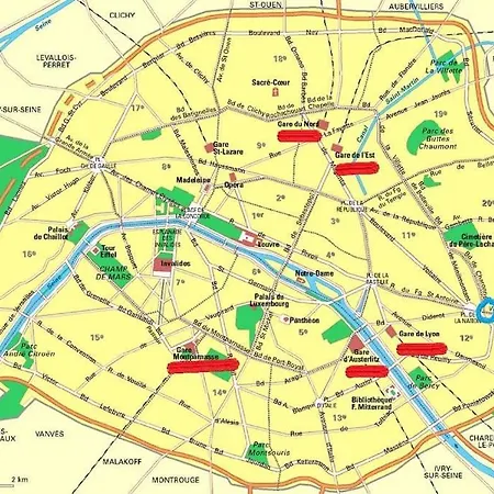 Appartamento Grand T2 Elegant A Nation, Parigi